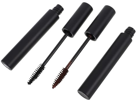 DEARMAMY 2 Stück Temporärer Schnurrbart Farbpinsel für Männer Einmal Expertenspinsel Schnell Färbend Lichtecht für Bart und Augenbrauen