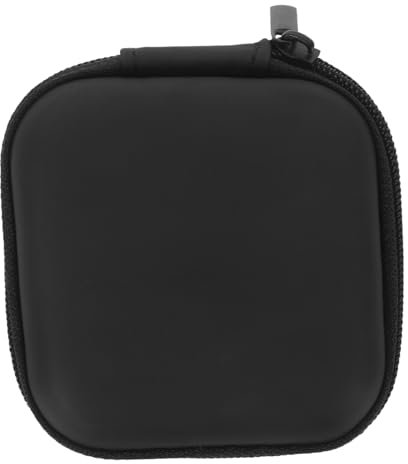 CHICAMPERA Earbuds Case Holder Compact Travel Pouch for Earphones Cords Accessories Dustproof Storage Organizer Bag for Travel Essentials Sleek Design Portable Stylish