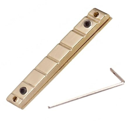 Stegmutter für Gitarre mit 7 Saiten, Messing, 7 Saiten, Ersatzteil, für E-Gitarre