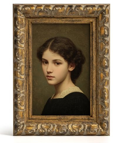 Afuly Vintage Bilderrahmen 10x15 Barock Gold Fotorahmen Picture Frame