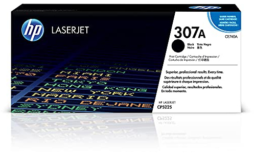 HP CE740A Colour Laserjet CE740A Tonerkartusche schwarz 7.000 Seiten Pack
