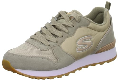 Skechers Women's Retros Og 85 Low Top Sneakers, Gray Tpe, 4 UK