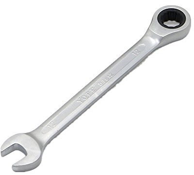 LianShi Metral Ratcheting Llave fija Llave inglesa Manija Herramientas manuales de bricolaje 32mm