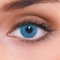 LENZOTICA lenti colorate 2 pezzi lenti a contatto naturale blu colore Natural Sapphire + contenitore DIA 14.00 senza correzione 0.00 Diottrie