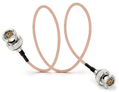 BINGFU BNC SDI Kabel BNC Stecker auf Stecker 60 cm RG179 75 Ohm Kabel | Für HD-SDI/3G-SDI Video, 4K/1080P Kamera, Monitor, Rekorder, SDI-Konverter, Splitter und Hub