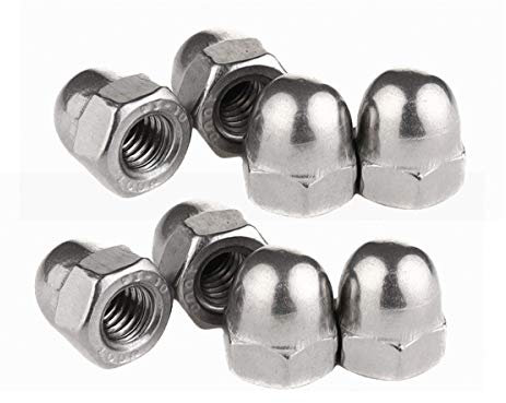 YINSONG Überwurfmutter Mit Vollmutter, Zubehör Für Heimwerker-Reparaturzubehör,M16/5Pcs