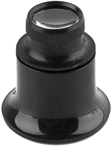 Froiny 1pc Loupe Horloger, Oculaire Loupe pour Watch Bijoux, Diamants, Gravures Loupe (20x)