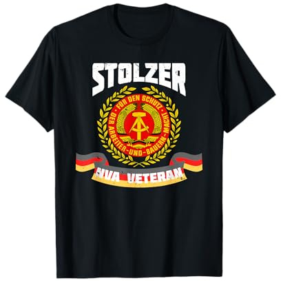 DDR NVA Armee Veteran Osten Ostalgie Vatertag T-Shirt