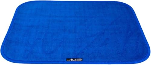 Aladino la Alfombra Mágica Felpudo Interior/Exterior para Hogar, Baño y Cocina, Antideslizante, Lavable y Ultra Absorbente, Diferentes tamaños y colores, Made in Italy 50x65cm, Azul | Alfombra Interior Y Exterior, Ultra Absorbente, Lavable A Maquina, Para Hogar, Baño Y Cocina, Made In Italy