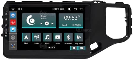 JF Sound - Autoradio Custom Fit X9C - Per DR 4 - Android 8 Core - 4GB RAM - 64GB ROM - GPS - WiFi - CarPlay/Android Auto Wireless - Touchscreen 10 - DAB+ - Comandi Vocali