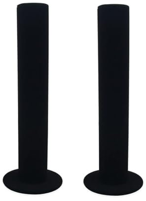 Acrylic Espositore per bracciali verticale,2 pezzi espositore per bracciale verticale, Espositore per bracciali per copricapo di gioielli, Espositore per gioielli a torre verticale