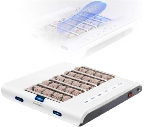 Cireuse à Chaussures à Induction Automatique, polisseuse à Chaussures, Brosse à Chaussures Rechargeable 260 TR/Min, Machine de Nettoyage de Bottes et Talons Hauts pour hôtel