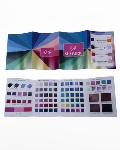 Professionelle Armocromia-Paletten 12+4 - Komplette Untergruppen/Einzelpalette - 3er-Set / Maison Image Academy (SANFTER SOMMER - 1 PALETTE)