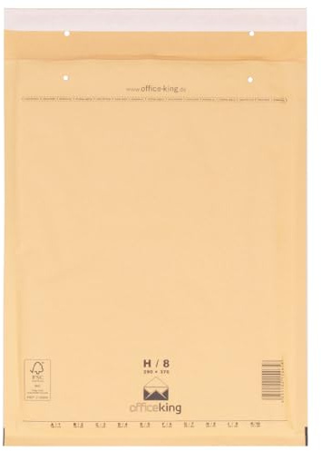 verpacking 50 H/8 Braun Luftpolsterversandtaschen Luftpolstertaschen Umschläge