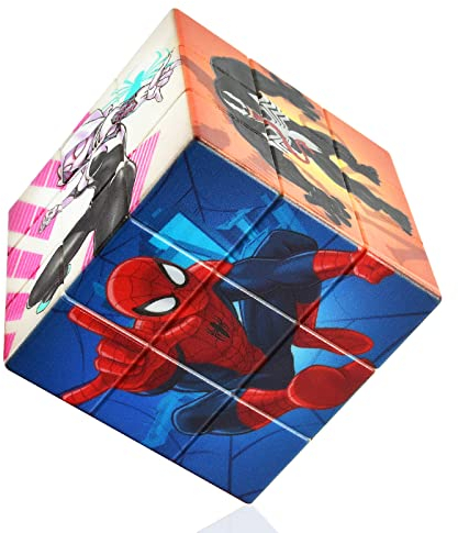 Mini Zauberwürfel, Zauberwürfel Puzzle Spielzeug, Würfelpuzzle Kinderspielzeug, Puzzle Würfel Zauberwürfel Kinder Party Mitgebsel, Lernspielzeug für Kinder ab 3 Jahren