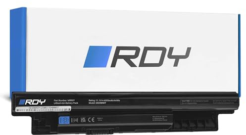 RDY Laptop Batería MR90Y XCMRD 4DMNG 6HY59 XRDW2 para DELL Inspiron 15 3521 3537 3543 3542 15R 5521 5537 17 3721 17R 5721 5737 5749 Latitude 3440 3540 (Capacidad: 4000 mAh 11.1V)