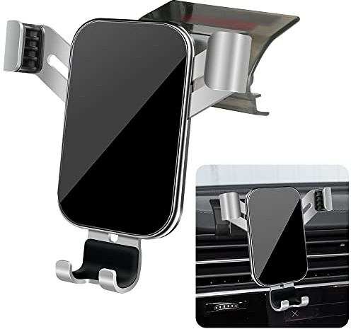 LUNQIN Kfz-Handyhalterung für Audi Q7 SQ7 2020–2026 und Audi Q8 SQ8 RSQ8 2019 2020 2021 2022 2023 2024 2026 Auto-Innenzubehör, beste Handyhalterung, Handy-Halterung, Handy-Ladegerät