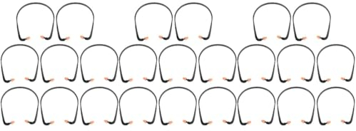 SOLUSTRE 24 Stk Ohrstöpsel Zur Unterdrückung Von Schlafgeräuschen Ohr Studieren Ruhiger Zur Geräuschreduzierung Mit Kordel Ohr Hören Für Konzert Silikonband Schlafen Reisen Kieselgel