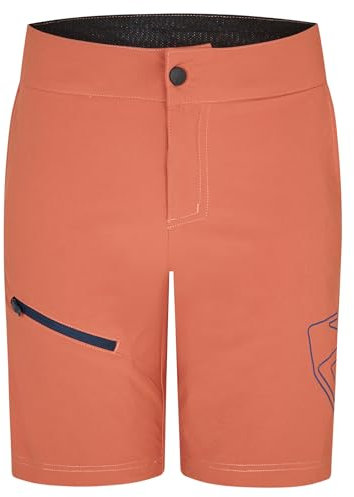 Ziener Unisex barn cykelshorts med innerbyxor – mountainbike/utomhus/fritid – andningsbar, snabbtorkande, vadderad Natsu X-funktion