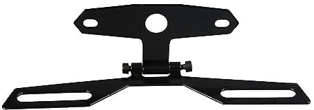 Kennzeichenhalter Motorrad Klappbare Kennzeichenhalterung, Rücklichthalter, passend for ATV, Dirt Bike, Motorrad Motorrad Kennzeichenhalter
