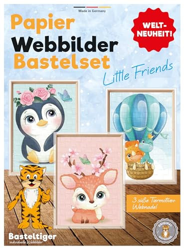 Bastelset Little-Friends Webbilder, Kinder, Puzzle, personalisiert, individuell, Geschenk