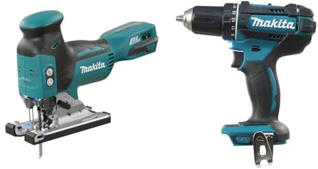 Scie sauteuse 18V LXT Li-Ion (Machine seule) - MAKITA DJV181Z & DDF482Z Perceuse visseuse 60 nm 18 V Bleu