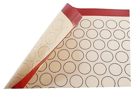 Ciieeo Silicone Macaron Mat Non-Stick Baking Sheet Reusable Bake Liners for Pastry Bread Baking Mat
