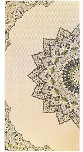 Orientalische Wandfliese Damaskus Muster 12 Einzelfliese modern 50 cm