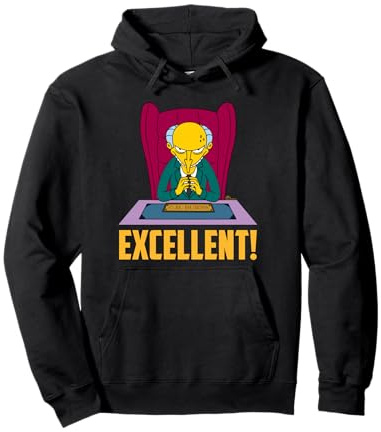 The Simpsons Mr. Burns at Desk Excellent Sudadera con Capucha