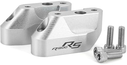 JAYWIS Handlebar Risers Motorcycle Handlebar Riser For B&MW R1200RS 2015-2020 R1250RS 2019-2021 R 1200 1250 RS Handbar Riser Clamp Back Move Mount Handle lift clamps(Color 4)