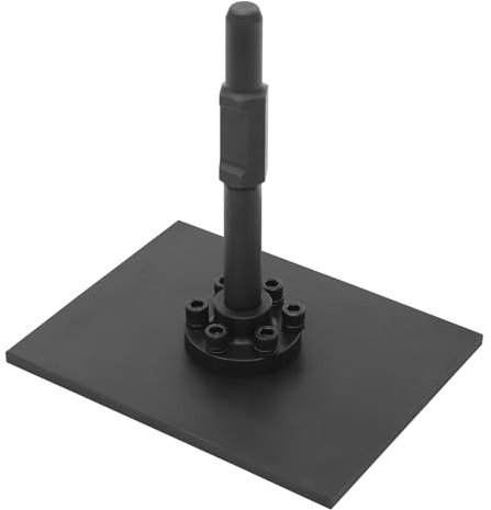 Stampfplatte Stampfer Verdichter aus 40CR-Stahl mit 65A-Griff, Anti Schock Stampferplatte Bodenverdichter Tampingwelle, Abnehmbare Stampfplatte Zum Verdichten von Kies, Schotter, Erde, Sand
