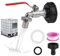 Hhaoysogd 1000 Liter Tankhahn, IBC Adapter Wassertank mit 3/4 Zoll Anschluss, Garten Wasserhahn IBC Tank Zubehör, Regenwassertank IBC Tankarmatur für Regentonne, Wassertanks