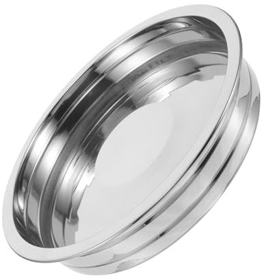 Mikinona Plato Sagrada Comunión Bandeja De Metal Grande Bandeja De Acero Inoxidable Para Comuniones Religiosas Plato Portátil Para Tarta De Pizza