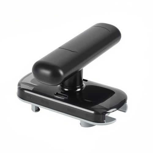 Jar Opener with Basepad, Universal Opener Aid, Black