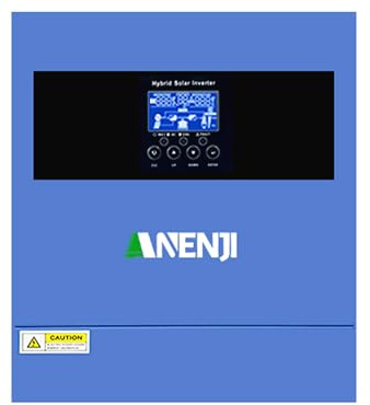 4200W Hybrid Wechselrichter 24V DC/230V AC Reiner Sinus Solarwechselrichter 100A MPPT + Netzeinspeisung,Max PV-Eingangsspannung 500V + 4 Lademodi für 24V Lithium Batterien Wohnmobile/Hausnotstrom
