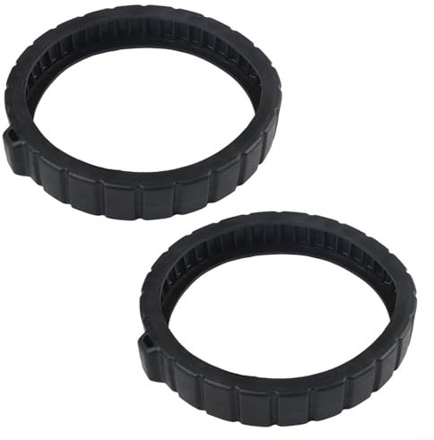 Yhenlovtt Kit de nettoyage de piscine 360287 avec design nervuré pour une meilleure prise en main compatible avec et modèles d'équipement de piscine (2 pièces)