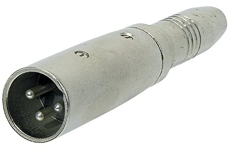 GEWA 191612 Adapter 6,3 mm Klinkenbuchse stereo - XLR(m)