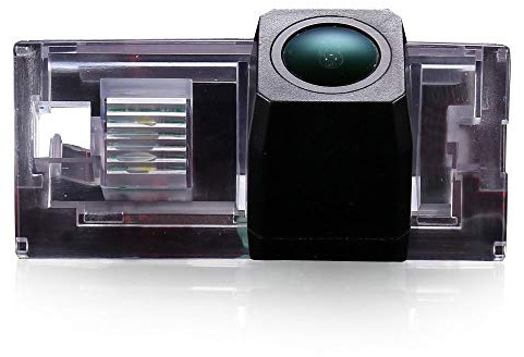 HD IP68 1280Pixels Cámara con visión Nocturna y Sistema de Retroceso Impermeable y a Prueba de Golpes Compatible con BMW E46 Touring Limo Compact Limusina Convertible 4D 5D 316i 318i 320d 323i 328i