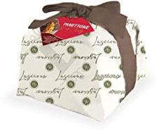 Luscioux Red Sicily | Panettone con arancia rossa e gocce di cioccolato ricoperto di cioccolato extra fondente al 70%