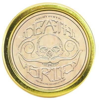 Men's Mustache Washing & Beard Cleanser: Exfoliating Scrub + Acne Control | Moustache Wash Shampoo & Conditioner 4oz or 120ml Bar | Skincare Routine | Citrus Scent