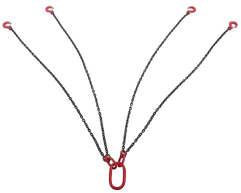 Élingue de Levage à Chaîne en Acier à 4 Pattes, Excellent Matériau, Applications Larges, Structure Précise, pour la Construction de Ports Miniers de Chantiers de Construction (3T)