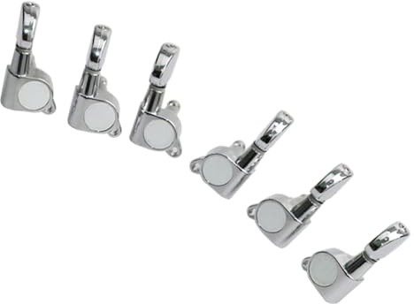 Stimmgeräte für E-Gitarre, Stimmgeräte für Akustikgitarre, Stimmgeräte auf der Ausrichtungswelle, Silberteile Gitarren Stimmwirbel