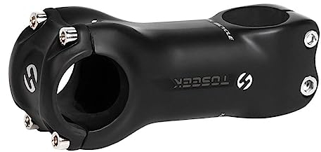 LUOKEKE Lenkervorbau Schwarz Matt Carbon Vorbau Fahrradzubehör 31,8 mm Lenker Vorbauten 6 oder 17 Grad Fahrradteile Fahrrad Vorbau(17 Degrees 120mm)