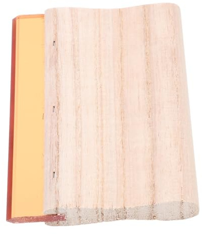 DIYEAH Raclette en Bois pour Tableau À Gratter À Encre Outil Robuste Et Léger sans Poignée pour Limpression À La Raclette
