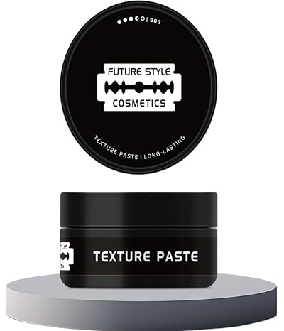 Future Style Cosmetics Long-Lasting Hair Texture Paste, 80g, Black