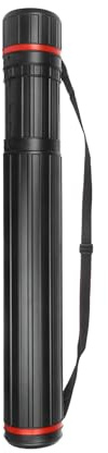 Generisch Poster Tubes for Storage - Extendable Artwork Case | Carrying Tube with Adjustable Shoulder Strap, Protect Drawings, Blueprints, Paintings, Illustrations, Posters, and Artwork