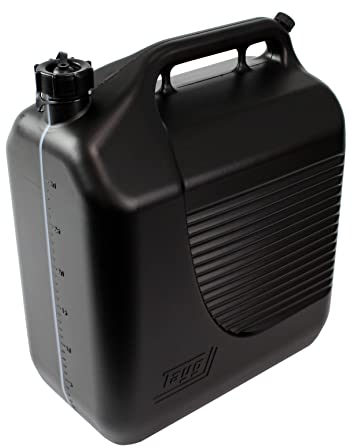 Tayg Bidon 30 litres homologué avec canule et bande de mesure, noir, 604072
