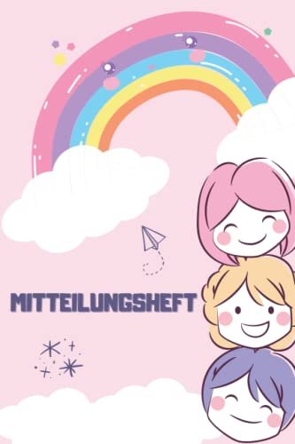 Mitteilungsheft: Grundschule & Kindergarten | Elternheft für Benachrichtigungen & Kommunikation zwischen Eltern, Erziehern und Lehrkräften | Schulbeobachtung | Pendelheft | DIN A5