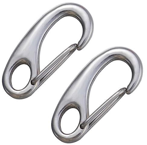 iplusmile 2stücke Edelstahl Pet Id Tag Clips Schnellverschluss Anhängerhalter Für Hunde Katzen Rostfrei Langlebig Einfache Handhabung Für Wechselbare