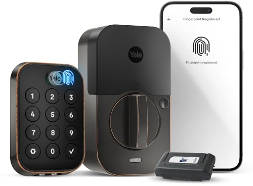 Yale Assure Lock 2 Touch Riegel, ölgeriebenes Bronze, schlüsselfrei, intelligentes Türschloss mit Z-Wave (ZW3) verbundener Touchscreen-Tastatur für Codeeingabe und Fernzugriff, YRD430-F-ZW3-0BP